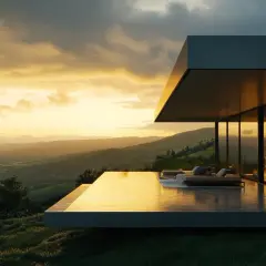 Dom na wzgórzu: inspiracje, projekty architektoniczne i stylizacja