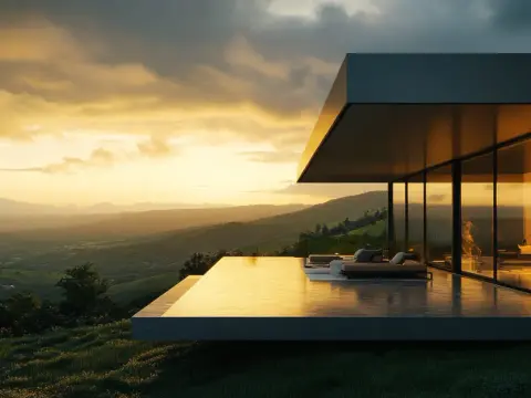 Dom na wzgórzu: inspiracje, projekty architektoniczne i stylizacja