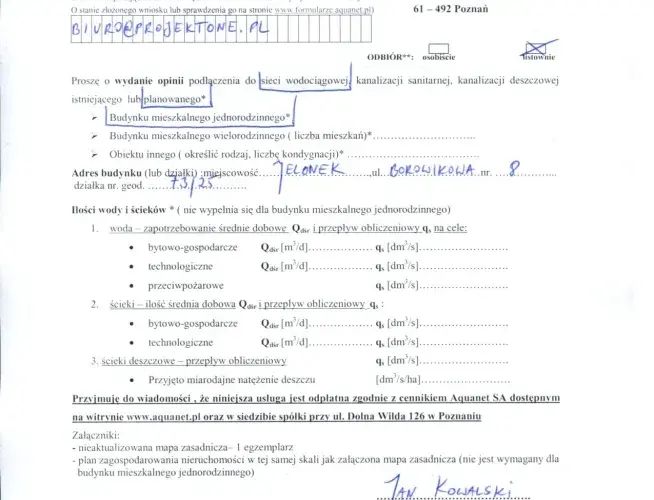 Gdzie złożyć wniosek o przyłącze wody? Kompletny poradnik